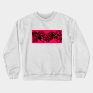 Micro Red Crewneck Sweatshirt